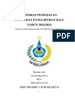 Karya Tulis Desa Adat Panglipuran PDF