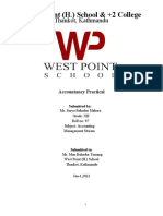 West Point School Accounting Practical Submission