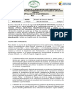 Acta Acuerdo Parcial Formalización Laboral PDF