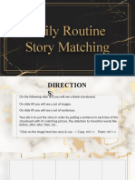 1 - Daily Routine Story Matching