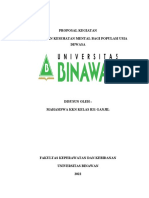 Proposal Kegiatan Dewasa Dengan Psikososial