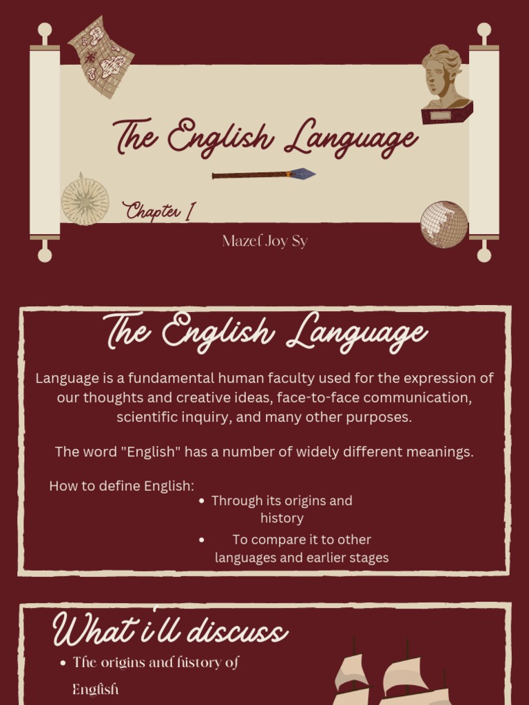 Sy - The English Language PDF | PDF | English Language | Word
