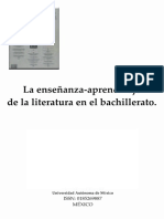 La Enseñanza-Aprendizaje de La Literatura en El Bachillerato - Nodrm PDF