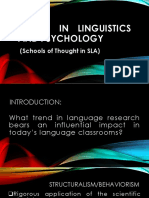 Trends in Linguistics Psychology PDF