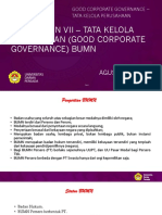Pertemuan 7 - Tata Kelola Perusahaan (Good Corporate Governance) Bumn