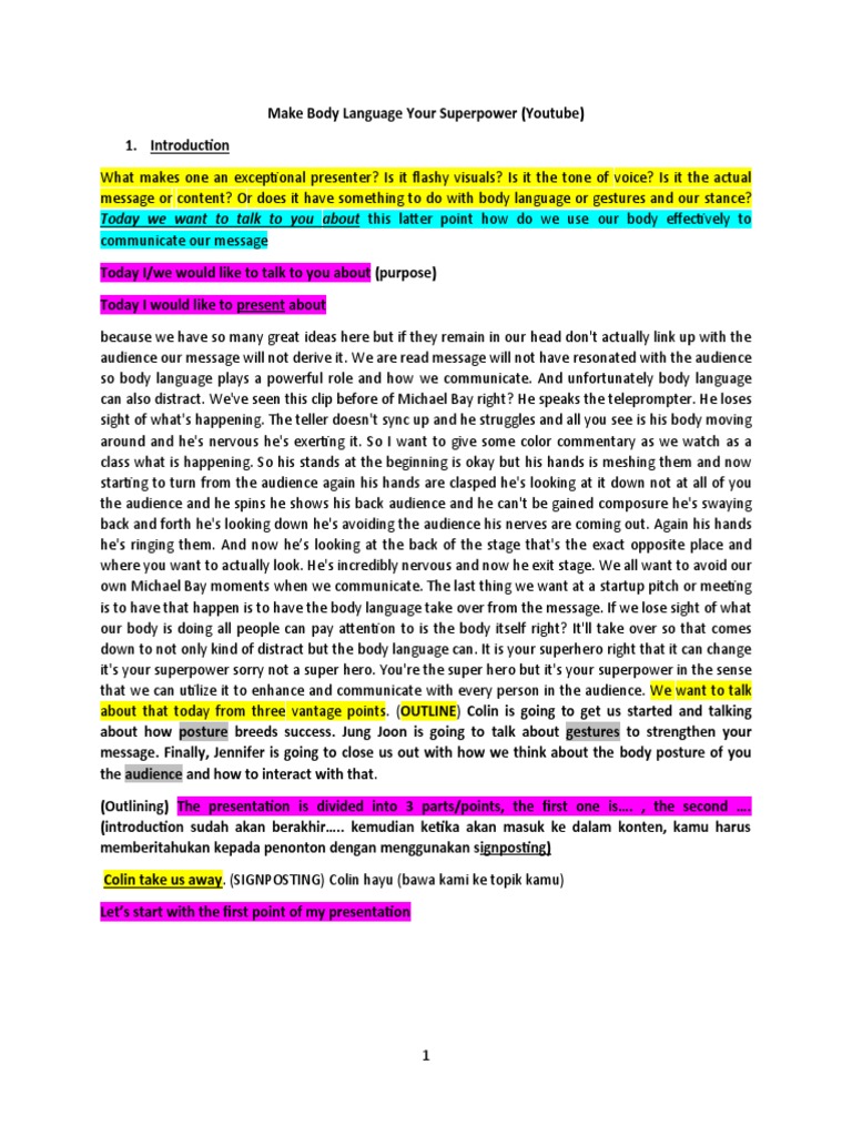 Make Body Language Your Superpower D3ti1a Pdf