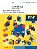 Command Switches Guide for Fuji Electric AR22, DR22, AR30, DR30, AH164, AH165, and AH165-2 Series