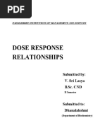 Understanding ED50 and LD50 Definitions | PDF | Pharmacology | Toxicology