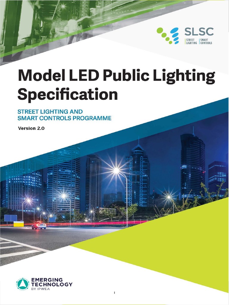Model LED Public Lighting Specification V2.0 PDF