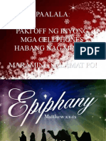 Epiphany Sunday Tagalog