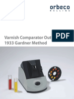 Varnish Color Testing Kits