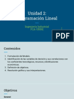 Unidad 2 - Programación Lineal PDF