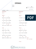 ESPERANZA (Am) PDF