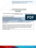 Activity Guide and Evaluation Rubric - Unit 3 - Task 4 - Oral Production - Preparing My Job Interview Es PDF