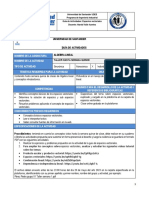 Guia - Actividades Taller Hasta Semana Quince de Algebra Lineal PDF