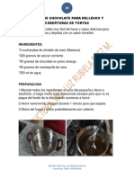 Crema de Chocolate para Rellenos y Coberturas PDF