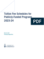2023 24 Tuition Fee Report