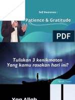 Kajian 2 - Patience & Gratitude PDF