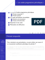 Chapitre p2 Les Ondes Progressives Priodiques 2006-10-01 Les Ondes Periodiques