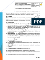 Thu-P-16 Procedimiento de Presupuesto PDF