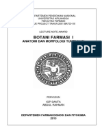Buku Ajar BotFar I - Sampul-Pendahuluan PDF