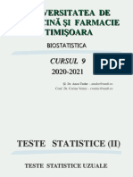 AMG - An IV - C9 - Biostatistica - 2020 - 2021