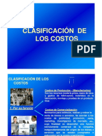 Clasificación de Costos PDF