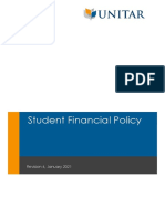 Student Financial Policy Rev 4 (2021) PDF