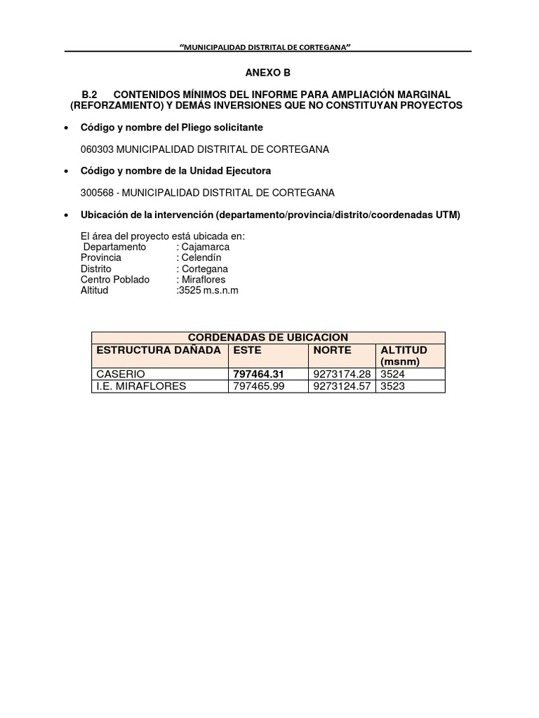 ANEXO B2 MIRAFLORES - REV01 - Compressed | PDF | Presupuesto ...