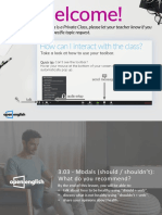 PC 3 03 Modals Should Shouldn T PDF