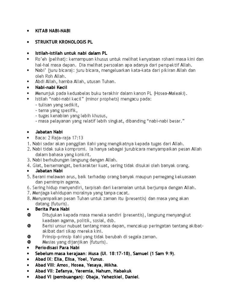 Kitab Nabi Pdf