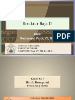 Struktur - Baja - II - (06) - Balok Komposit PDF