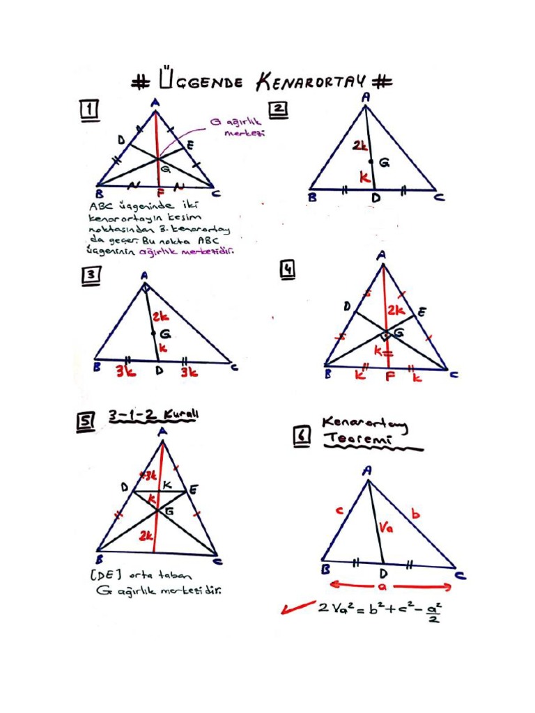 Üçgende Kenarortay PDF | PDF