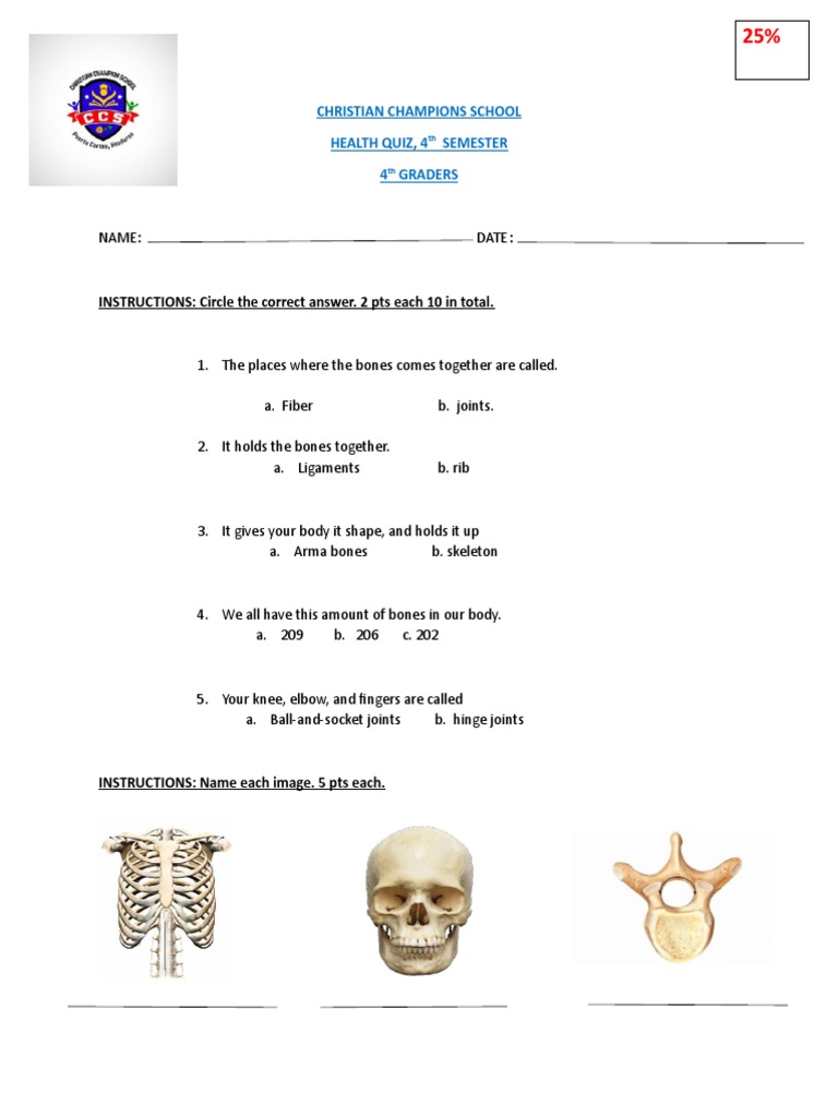 Health Quiz. PDF