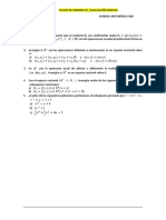 EVALUACIÓN PARCIAL DE MATERIAS BÁSICAS CON EJERCICIOS DE ESPACIOS VECTORIALES