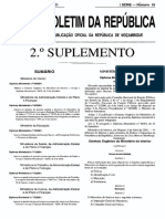 Estatuto Orgânico do Ministério do Interior