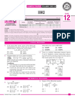 Imo Sample Paper Class-12