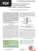 Box-Office Revenue Estimation For Telugu Movie Industry Using Predictive Analytic Techniques