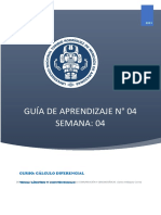 Guía de Aprendizaje - Semana #04 - Ing. Ambiental PDF