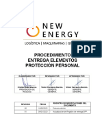 Procedimiento Entrega EPP