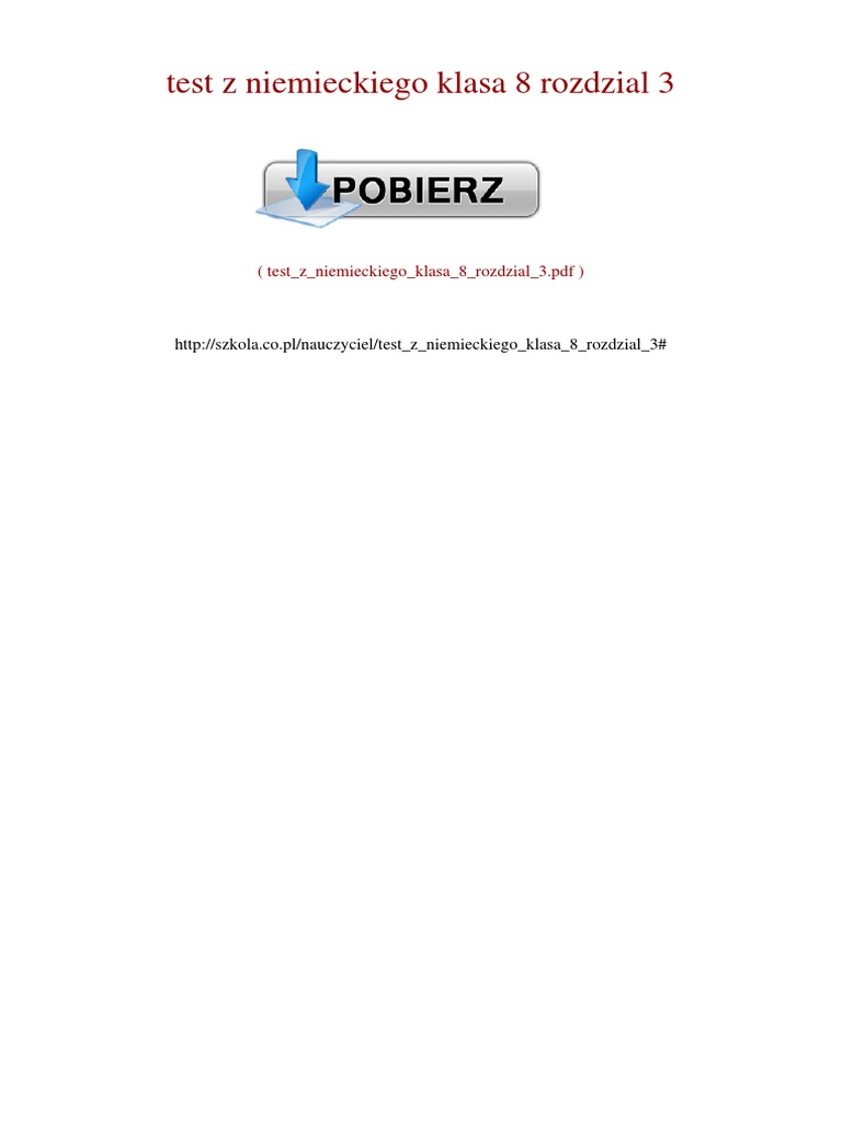 test z niemieckiego klasa 8 rozdział 3.pdf PDF