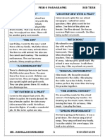 Grade 6 Paragraphs PDF