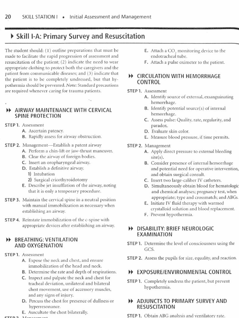 ATLS Summary | PDF