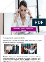 10 Razones Por La Que Un Lider Fracasa PDF