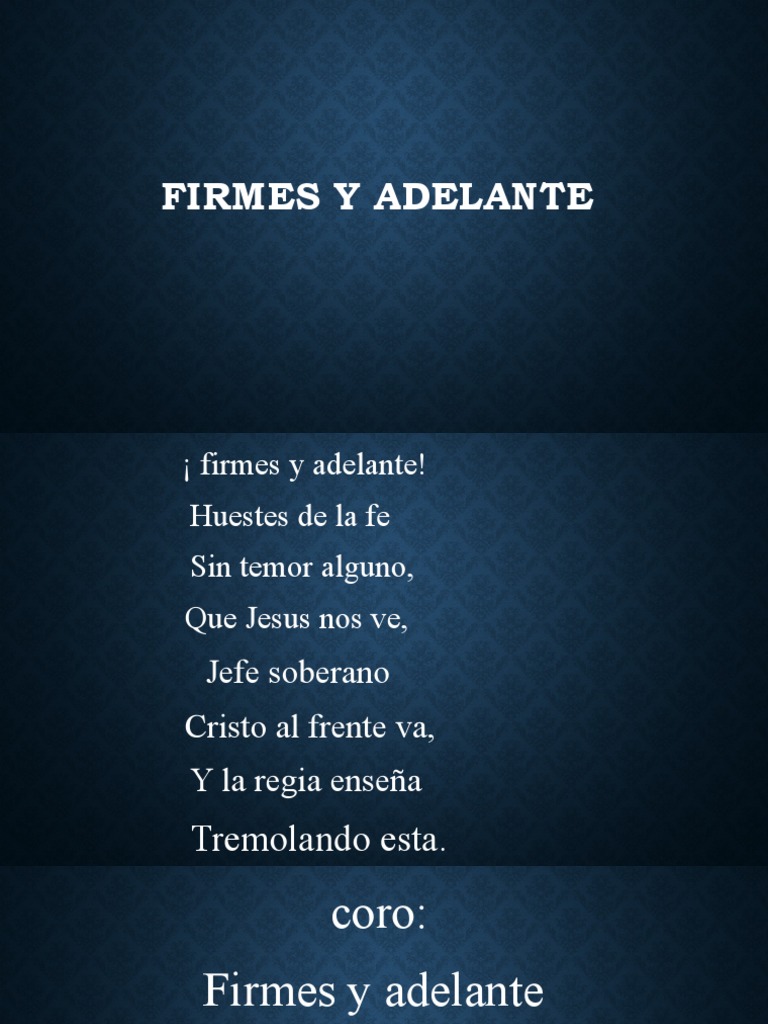 85 Firmes y Adelante | PDF