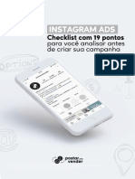 Postar Pra Vender - Checklist Instagram Ads PDF