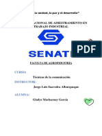 Actividades 1,2,3 de Tecnicas de La Comunicación PDF