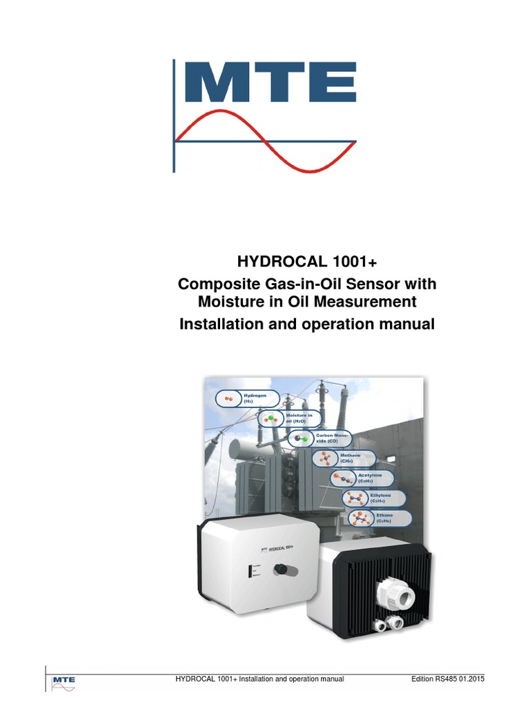 HYDROCAL 1001+ Composite GasinOil Sensor With Moisture in Oil