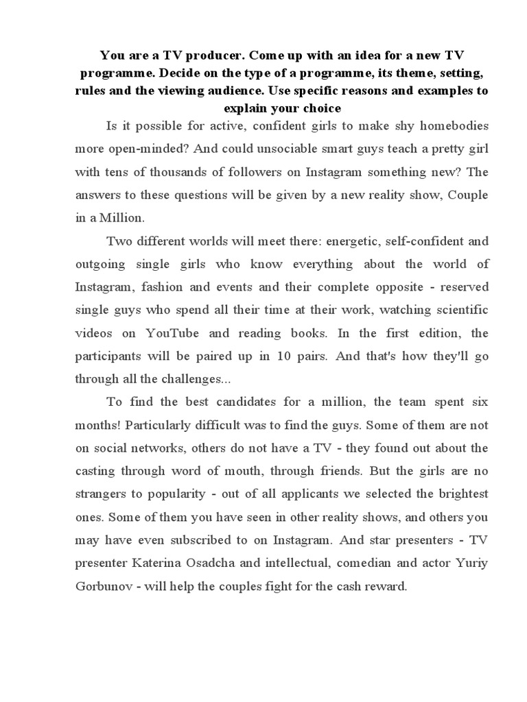 TV Programme PDF