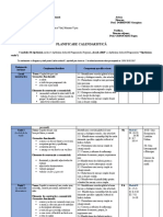 Planificare Calendaristică a-VI-a